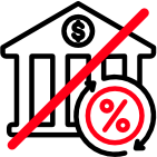 SIN INTERÉS BANCARIO